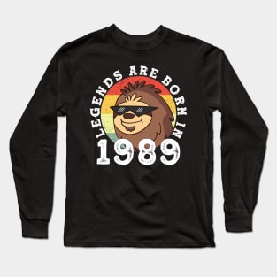 1989 birthday vintage 89 - gift anniversary Long Sleeve T-Shirt